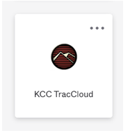 click the icon that says KCC TracCloud 