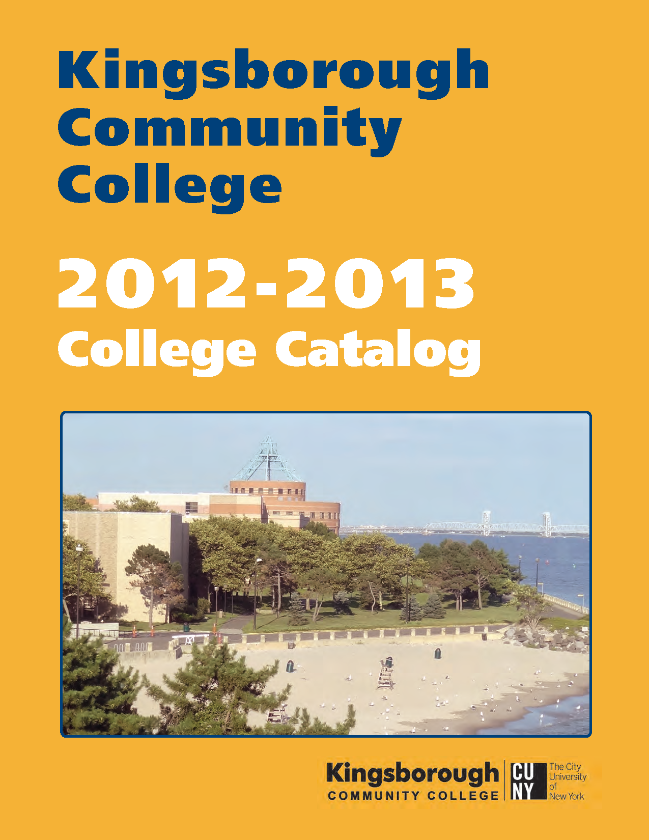 KCC Catalog 2012-2013 Cover