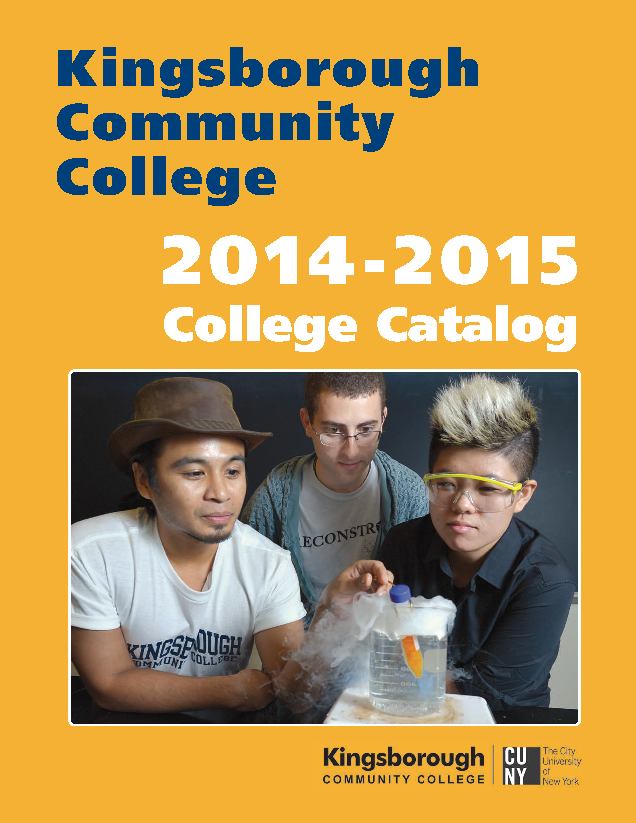 KCC Catalog 2014-2015 Cover