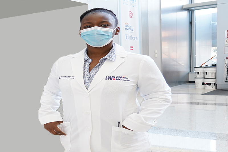 Dr. Kinta Alexander, director of Infection Prevention and Control at New York City Health + Hospitals/Harlem