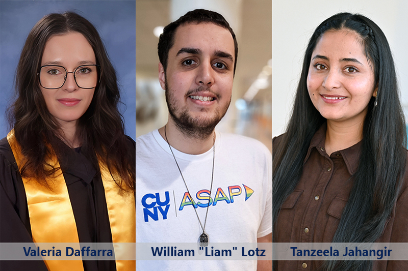 Three Kingsborough Students Named Semifinalists for Coveted Jack Kent Cooke Foundation Undergraduate Transfer Scholarship