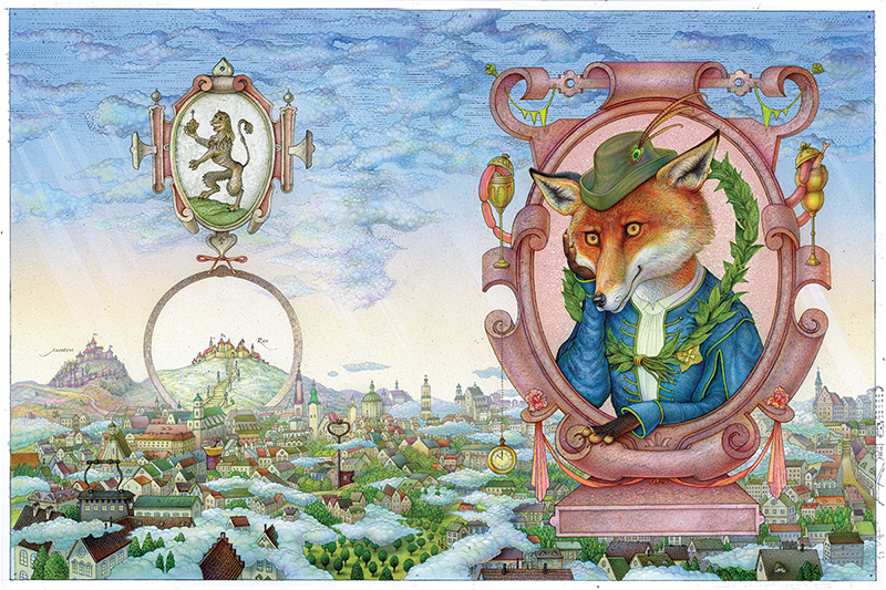 Valerie Sokolova's cover illustration for “Fox Mykyta” was selected as a finalist for the 2025 Golden Pen of Belgrade International Exhibition and Competition.