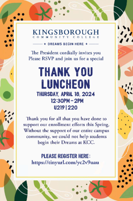Thank You Lunch